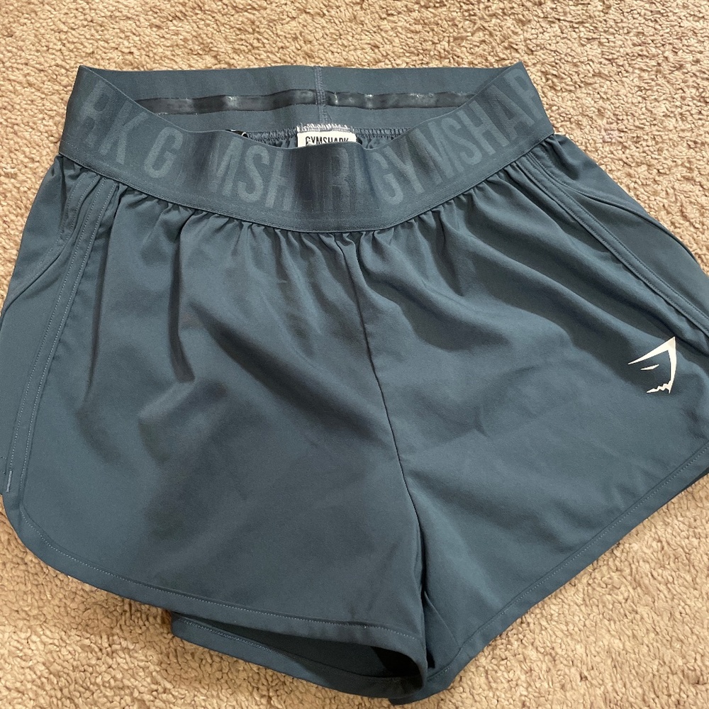 Women’s Gymshark Blue shorts Size XS
